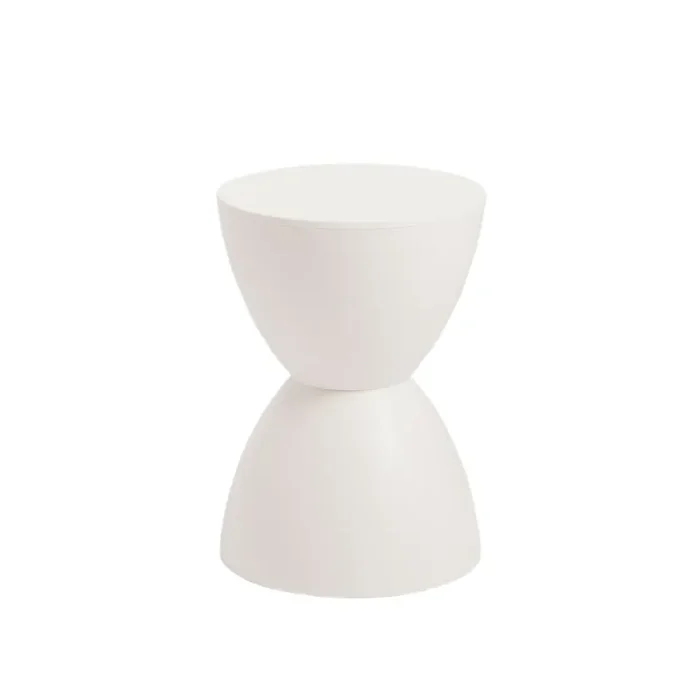 17 White Backless Bar Chair