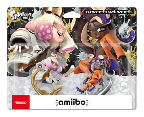 amiibo Off The Hook Set Hime(Pearl) Iida (Marina) Splatoon Series