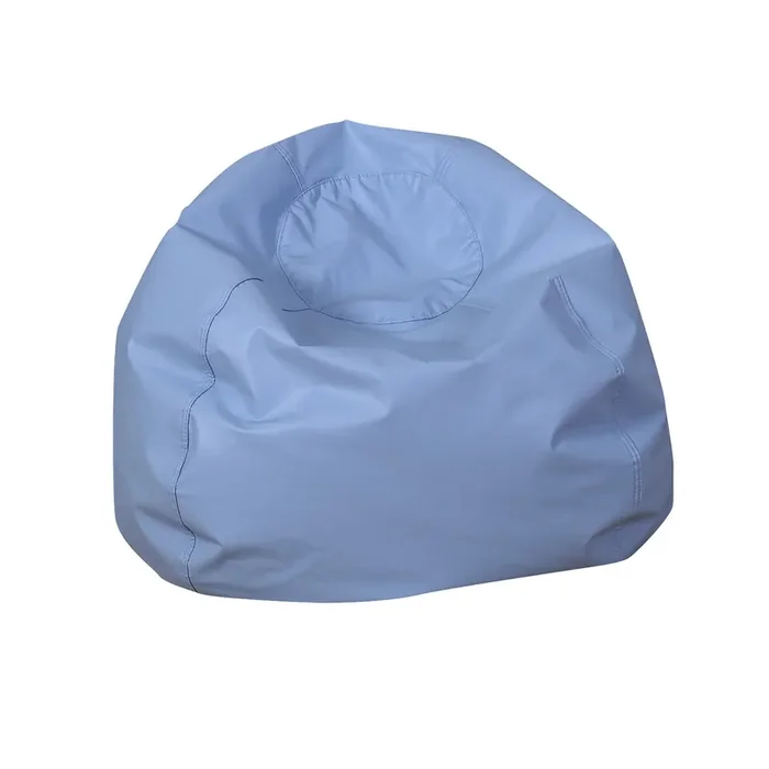 Children‘S Factory, Cf610-076, 26‘ Go2 Bean Bag, Sky, Kids Flexible Seating For Reading Nook, Daycare, Playroom, Classroom, And
