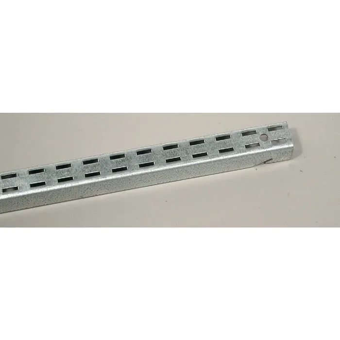 Galvanized Steel Standard Shelf With Double Track, 4 Feet Length