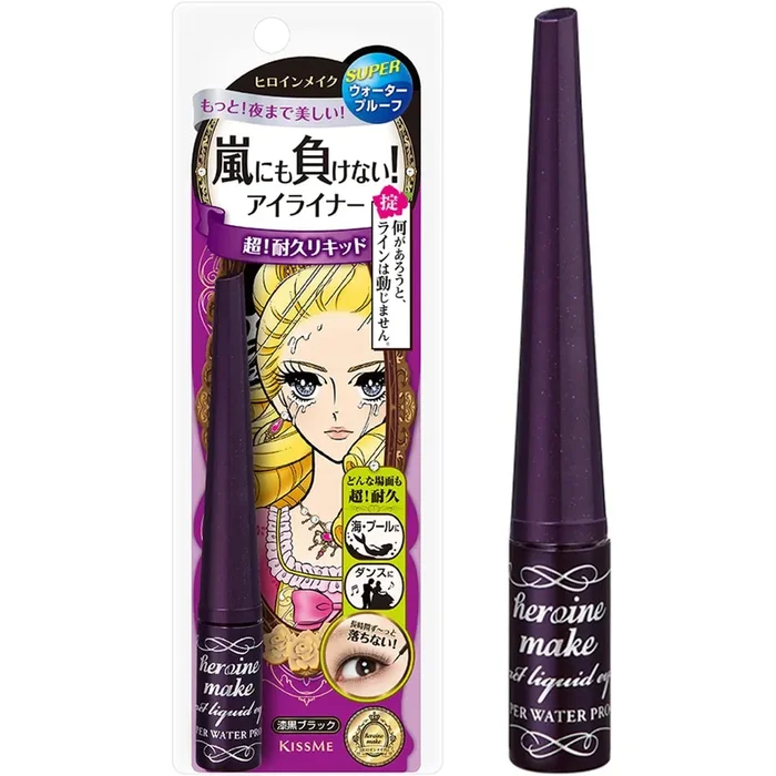 Heroine Make Impact Liquid Eyeliner Super WP 01 Jet Black 2.5g