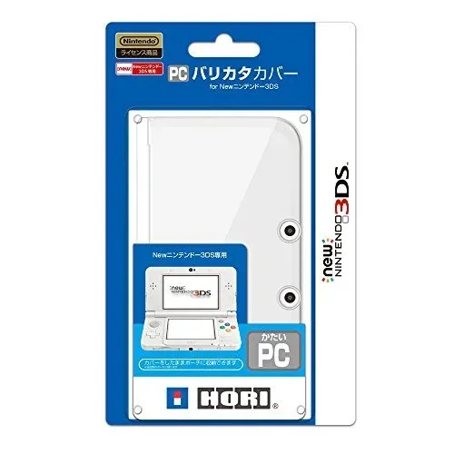 Hori PC HARD Protect Case Cover Clear for NEW Nintendo 3DS (NOT 3DS LL,XL)