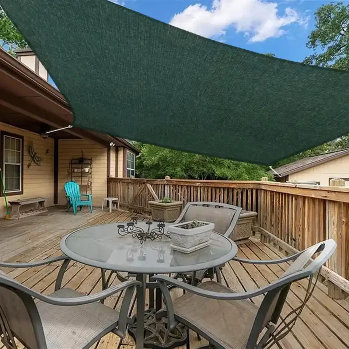 Infrange 2‘ X 14‘ Wrectangle Sun Shade Sails Canopy Uv Block For Patio Deck Pergola Yard Lawn Outdoor Activities (Green)