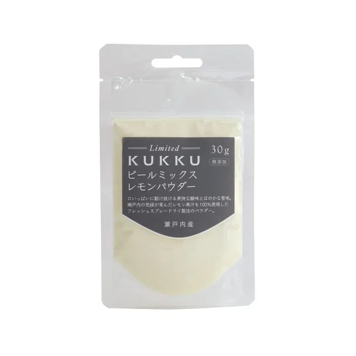 KUKKU Peel Mix Lemon Powder Setouchi Japan Natural Fruit Powder 30g