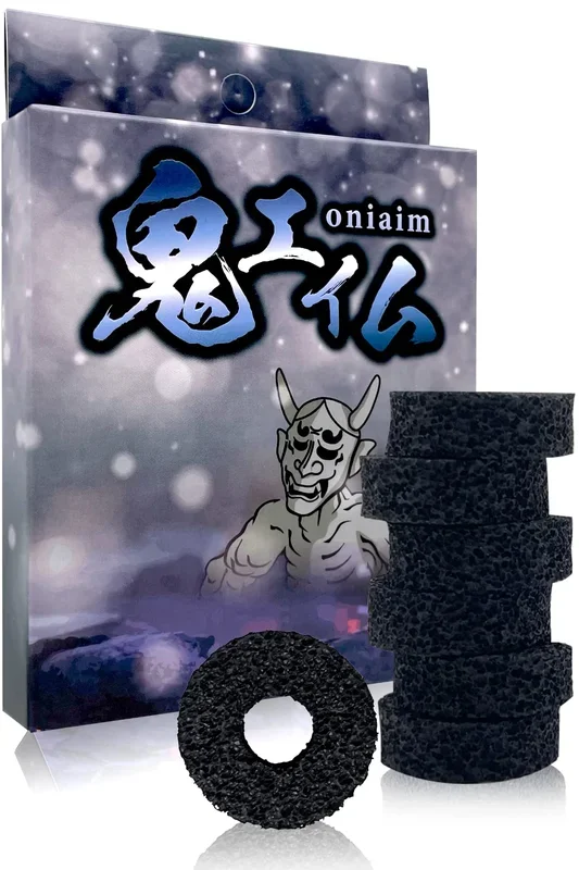 Oni Aim Gray Oni Controller Aim Enhancer Ring for PS4 PS5 Switch Hard Set of 6