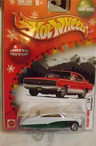 Qiyun Hotwheels Holiday Rods Purple Passion 1 4 Designed by Larry Woods