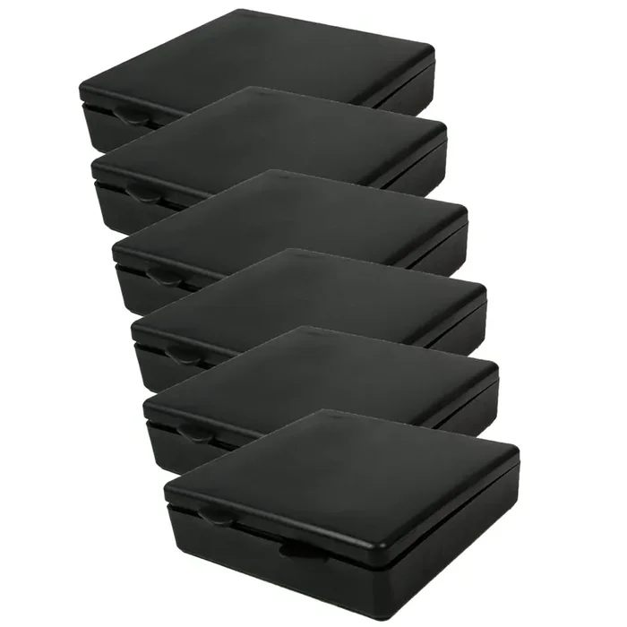 Romanoff Micro Box, Black, Pack Of 6