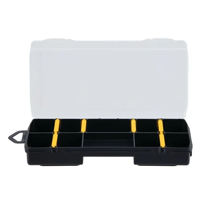 Smart Parts Organizer With Ten Compartments, Nine Inches Length