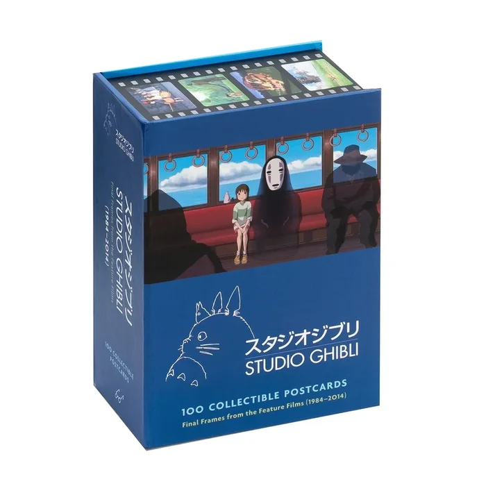 Studio Ghibli 100 Collectible Postcards Final Frames Feature Films 1984-2014