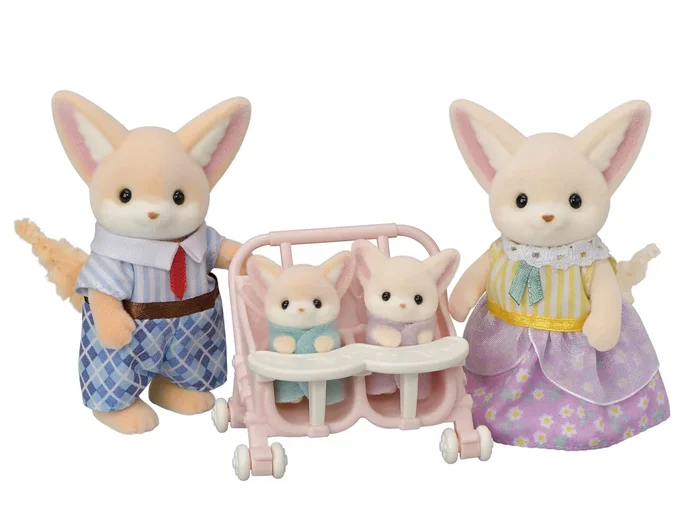 Sylvanian Families Fennec Family Doll Set FS-48 Ages 3+